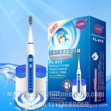 2014 Hottest YASI Rechargeable Electronic Toothbrush With Uv Sanitizer High Quality Electric Toothbrush